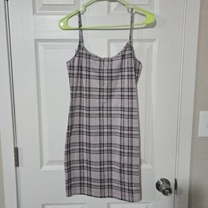 Plaid Y2k Dress